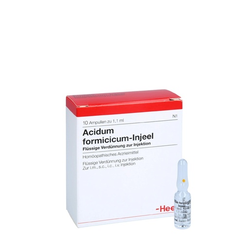 Acidum Formicicum Injeel Ampullen 10 St – PEHHNU